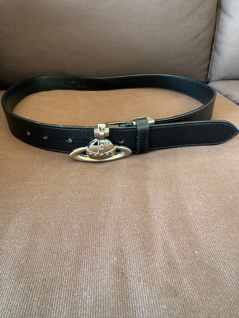 Vivienne Westwood MAN ブラックレザーベルト