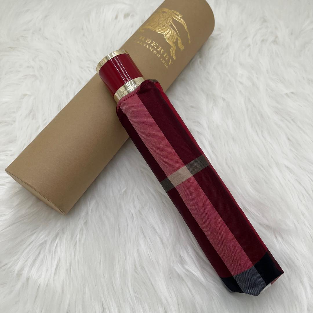 未使用品✨BURBERRY バーバリー　折り畳み傘