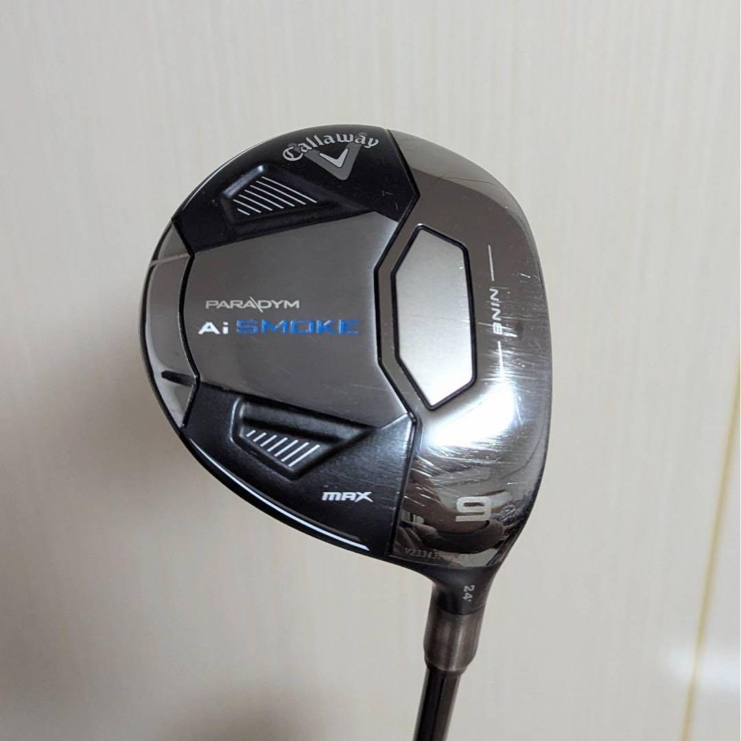 訳あり キャロウェイ PARADYM Ai SMOKE MAX 9W ウッド
