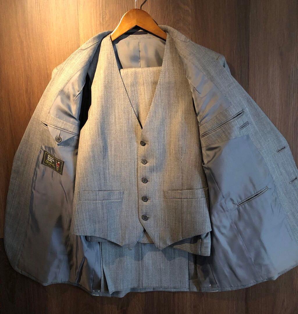 新品未使用90'S SCABAL LONDON SUITS3PセットAB5サイズ