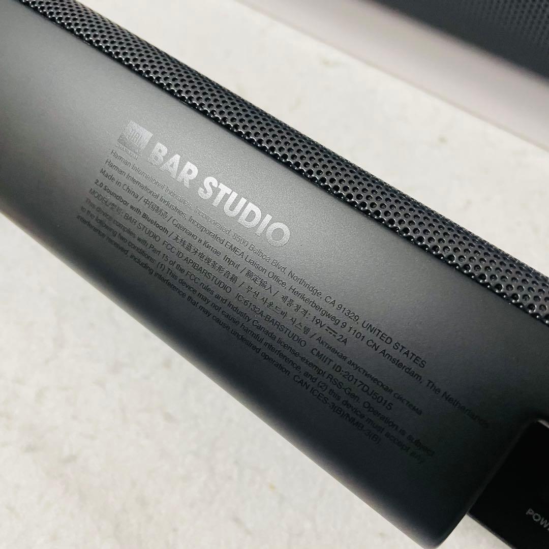 美品 JBL Bar studio 2.0 サウンドバー リモコン付