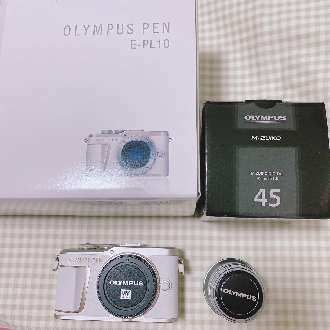 OLYMPUS PEN E-PL10 ボディー　単焦点レンズ　セット