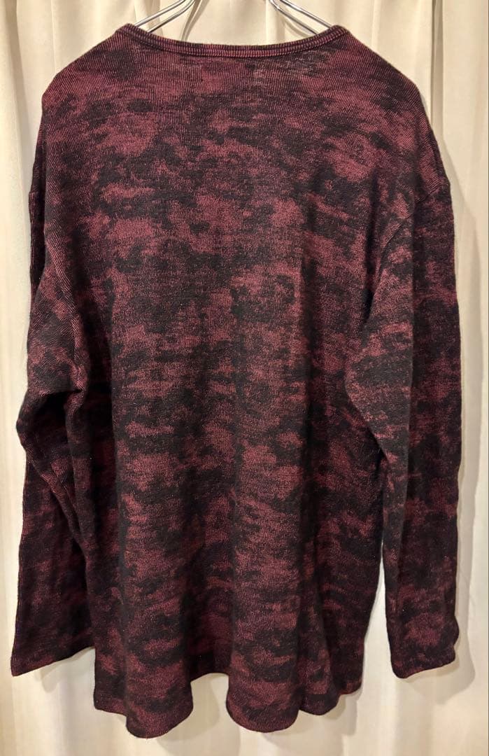 Yohji Yamamoto 迷彩柄ウールカットソー