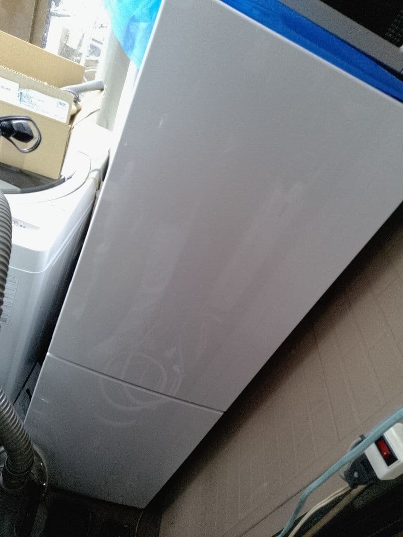 2ドア 157L maxzen JR160ML01WH 冷蔵庫ホワイト 157L