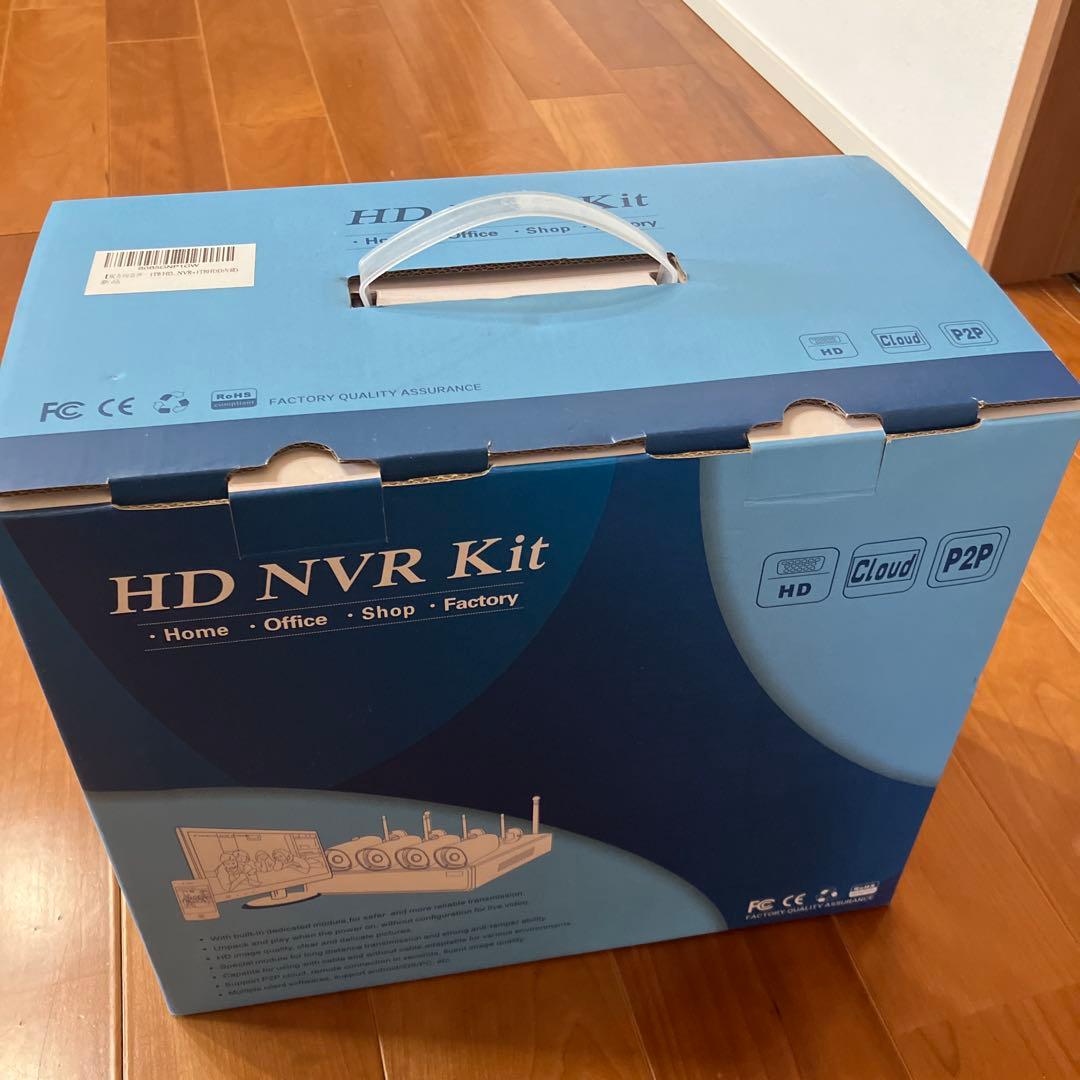 どらえもHD NVR Kit 防犯カメラワイヤレス　2台セット