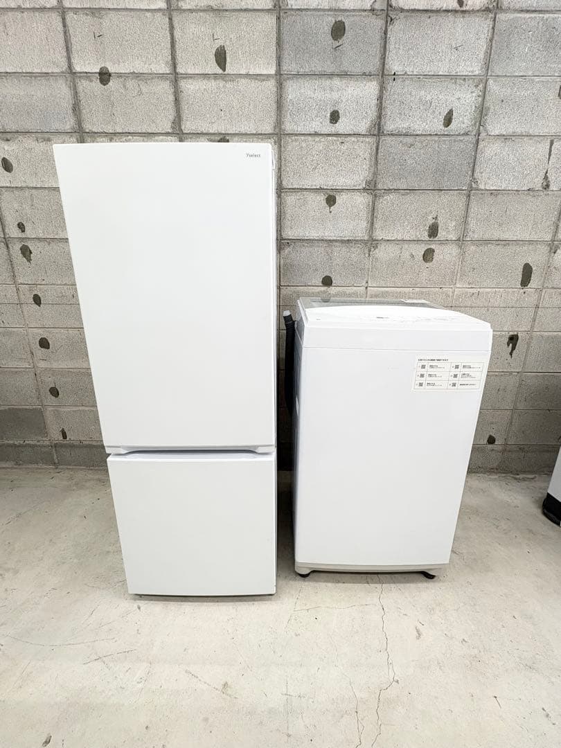 配送設置まで/分解洗浄済/大阪近郊/高年式冷蔵庫洗濯機セット