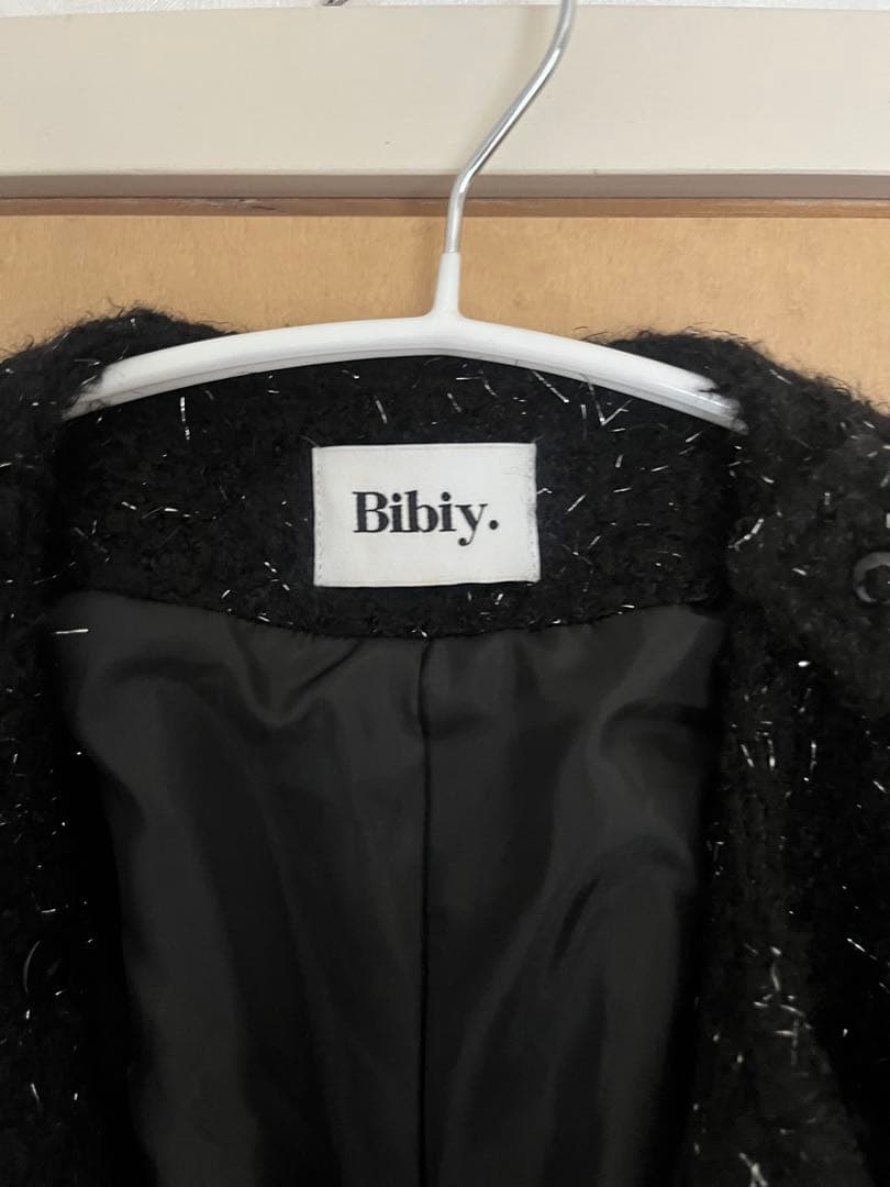 Bibiy. ブラック テーラードジャケット サイズF