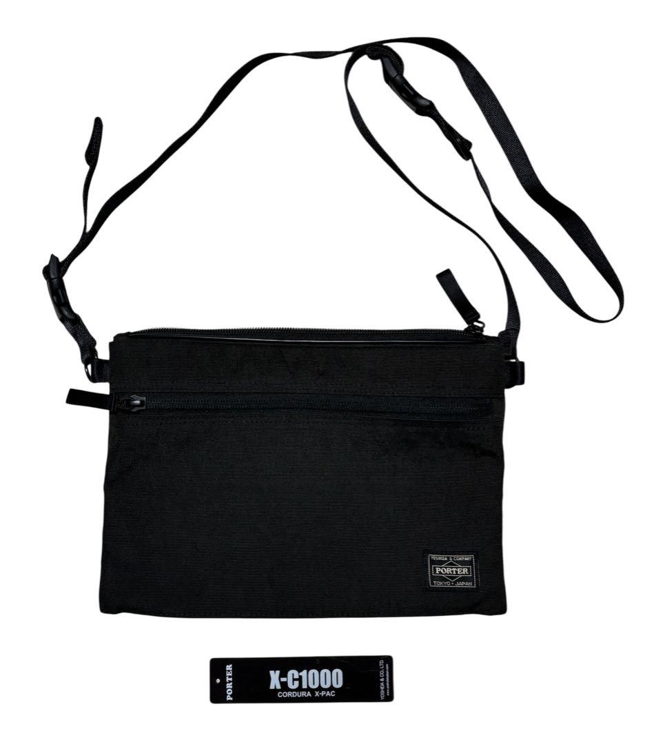 ポーター HYBRID サコッシュ X-PAC ナイロン ショルダーバッグ