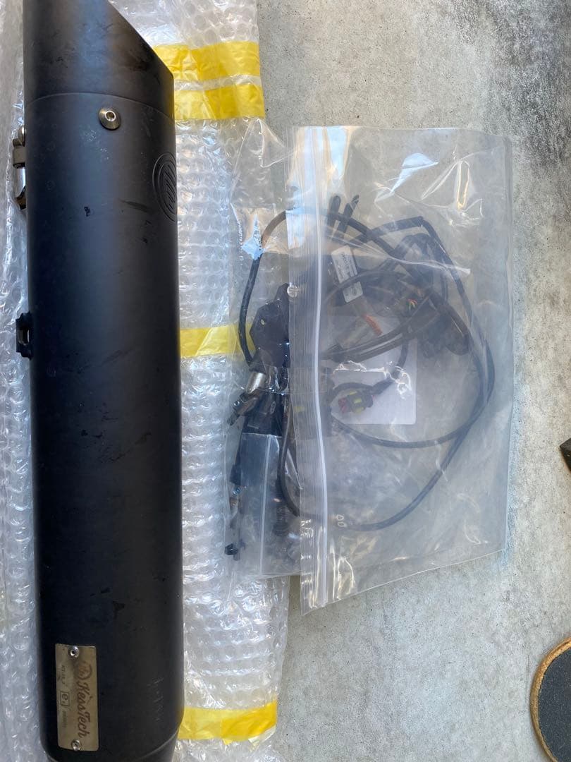 ハーレーダビッドソン マットブラック スリップオンマフラー