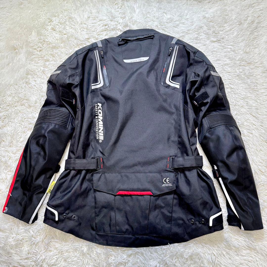 極美品✨コミネ ビッグサイズ！JK-597 オールシーズン プロテクター 黒