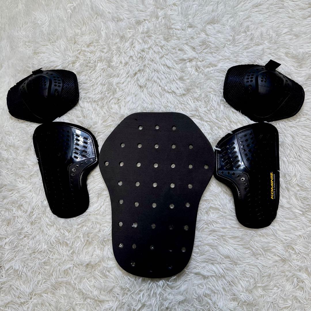 極美品✨コミネ ビッグサイズ！JK-597 オールシーズン プロテクター 黒