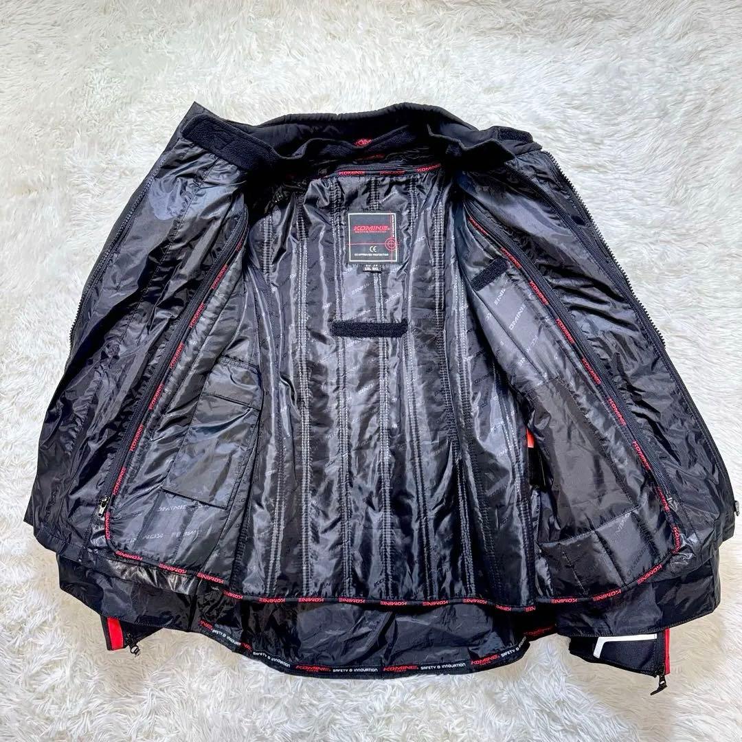 極美品✨コミネ ビッグサイズ！JK-597 オールシーズン プロテクター 黒