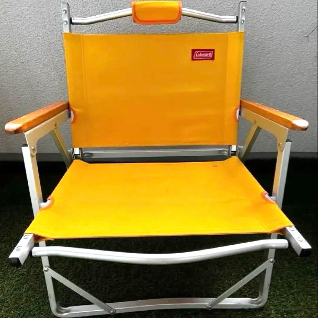 コールマン　コンパクトフォールディングチェア　イエロー　2脚セット