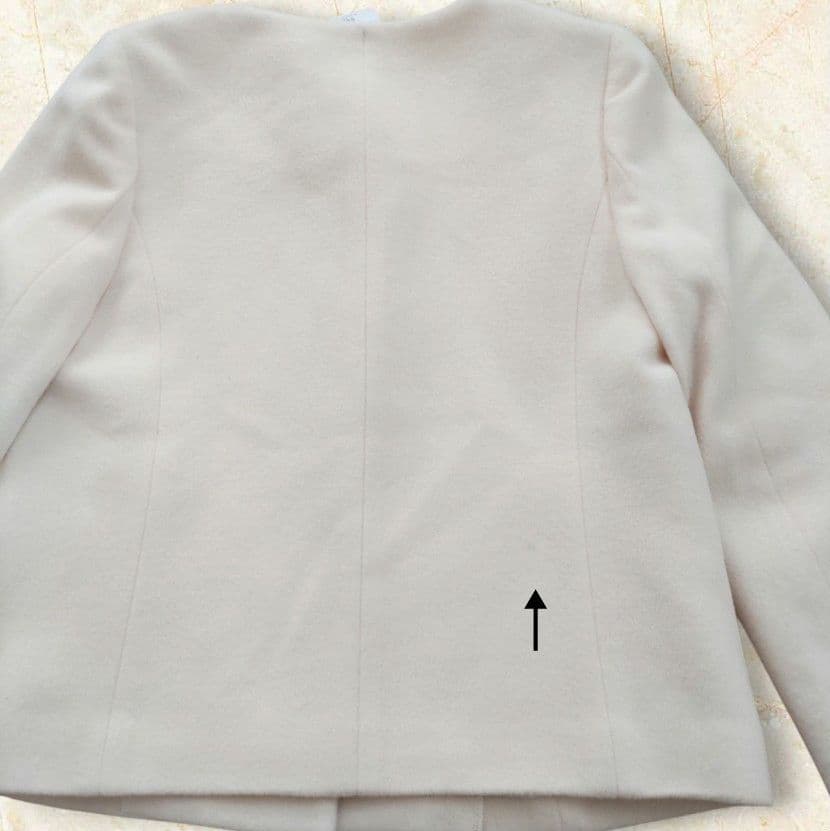 ♡アプワイザーリッシェ♡ビジューショートコート　アンゴラ　ウール