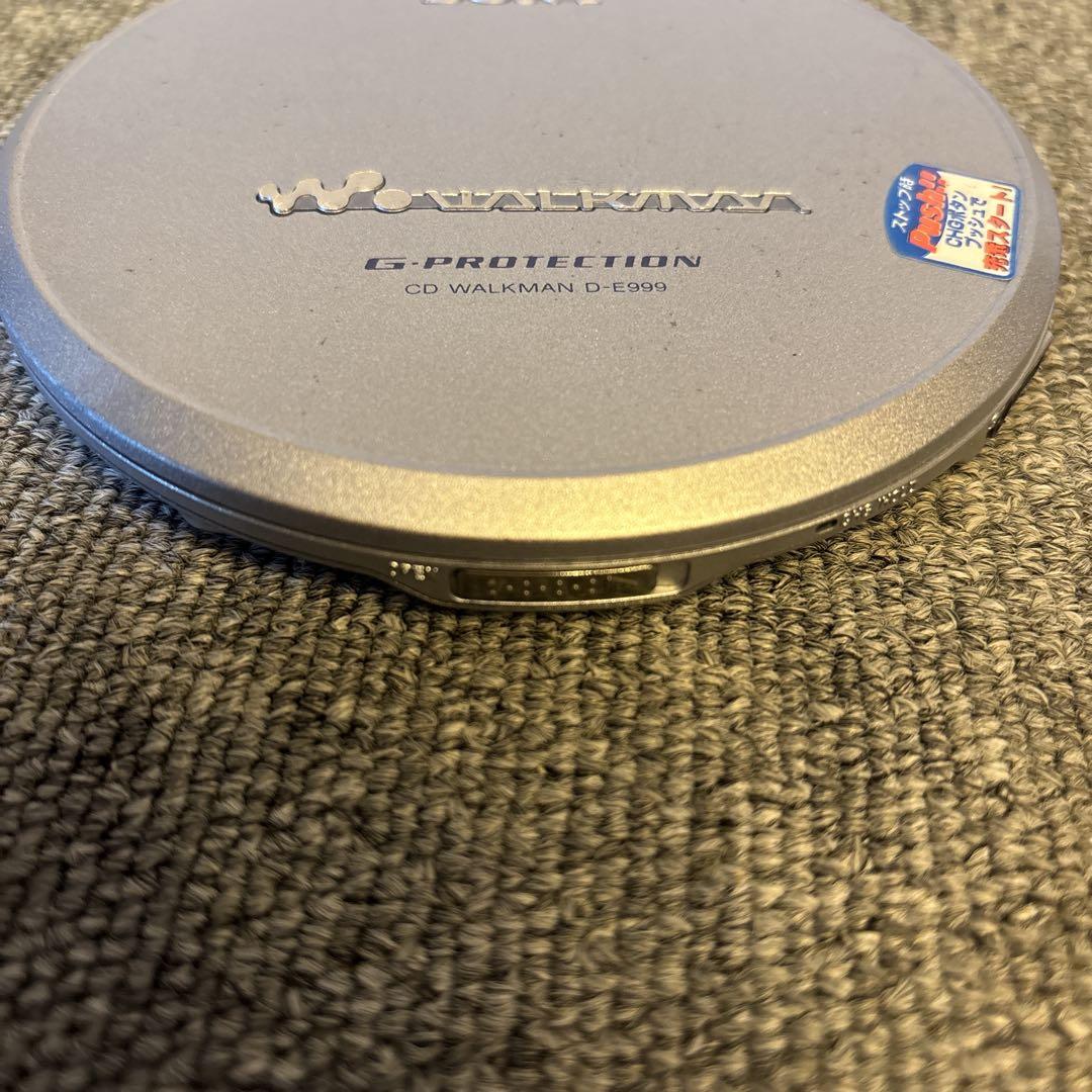 SONY WALKMAN ポータブルCDプレイヤー D-E999