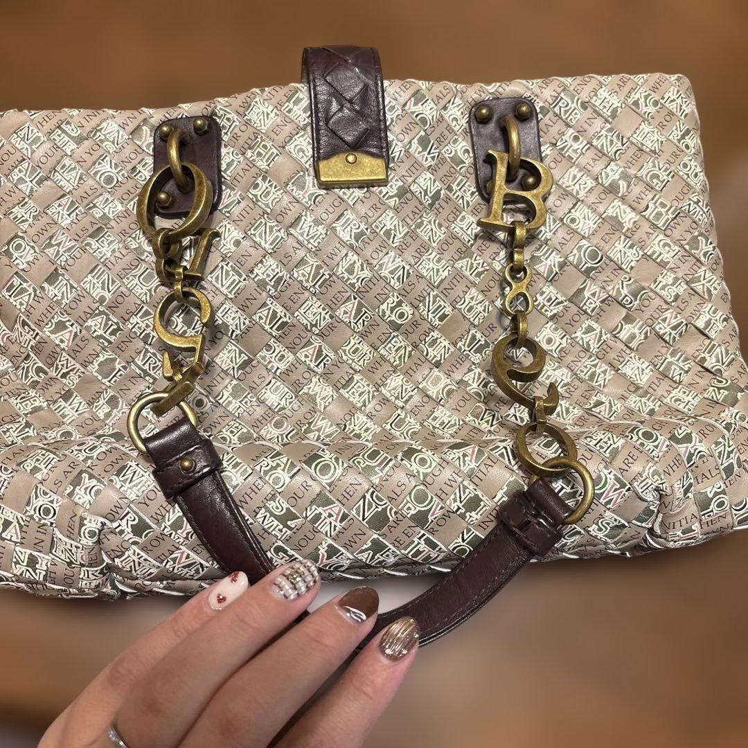 OTTEGA VENETA 編み込みハンドバッグ