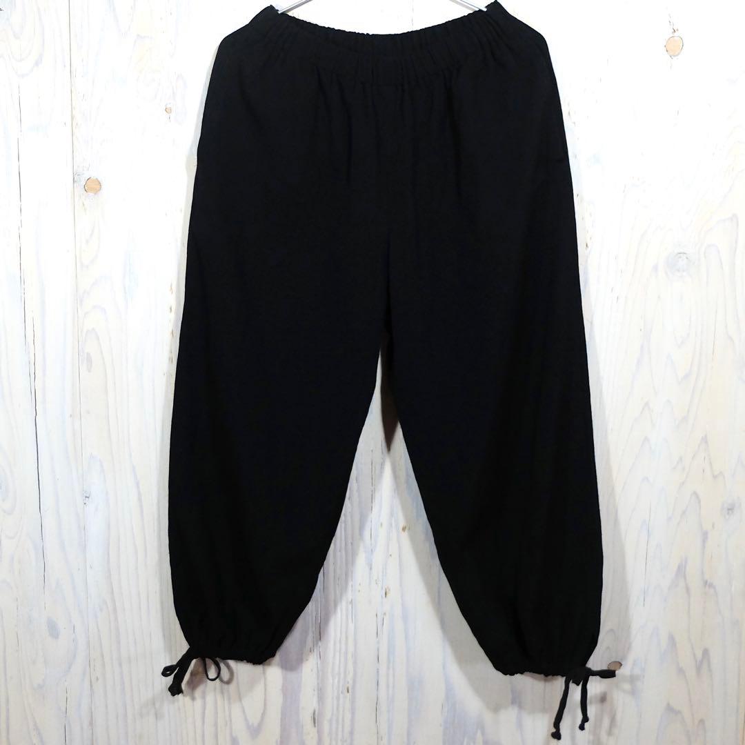 robe de chambre コムデギャルソン アラジンパンツ ウール 黒