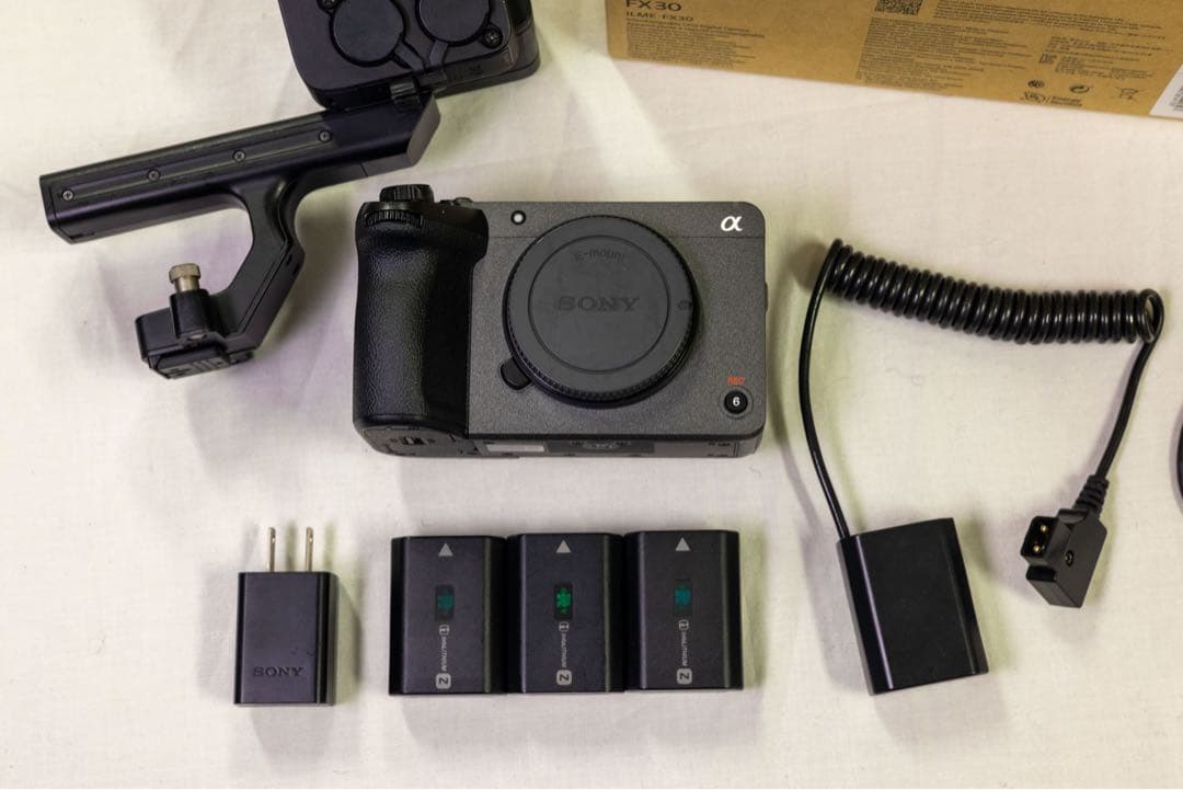 Sony FX30 XLRハンドルユニット