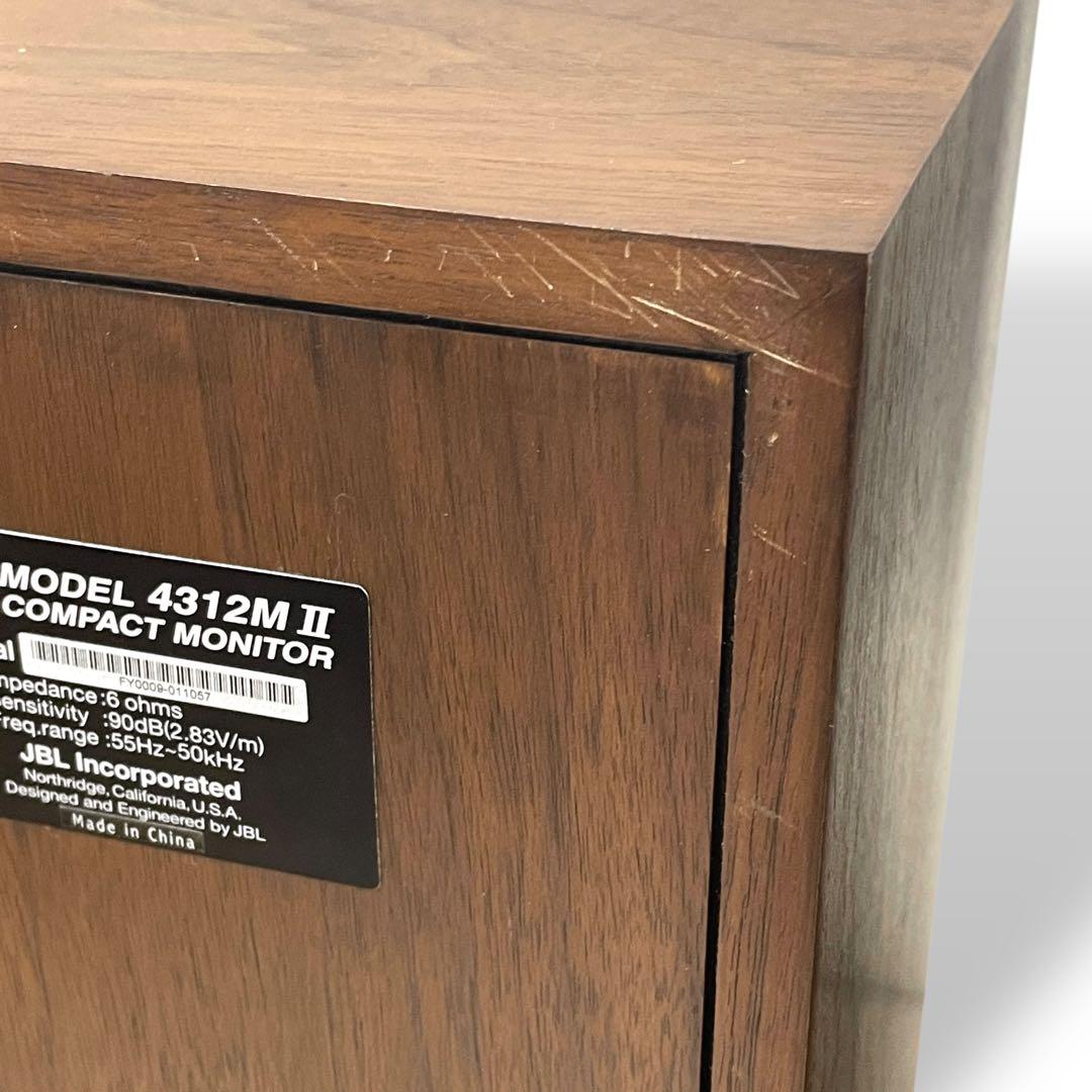 【動作確認済】JBL MODEL 4312M Ⅱ COMPACT MONITOR