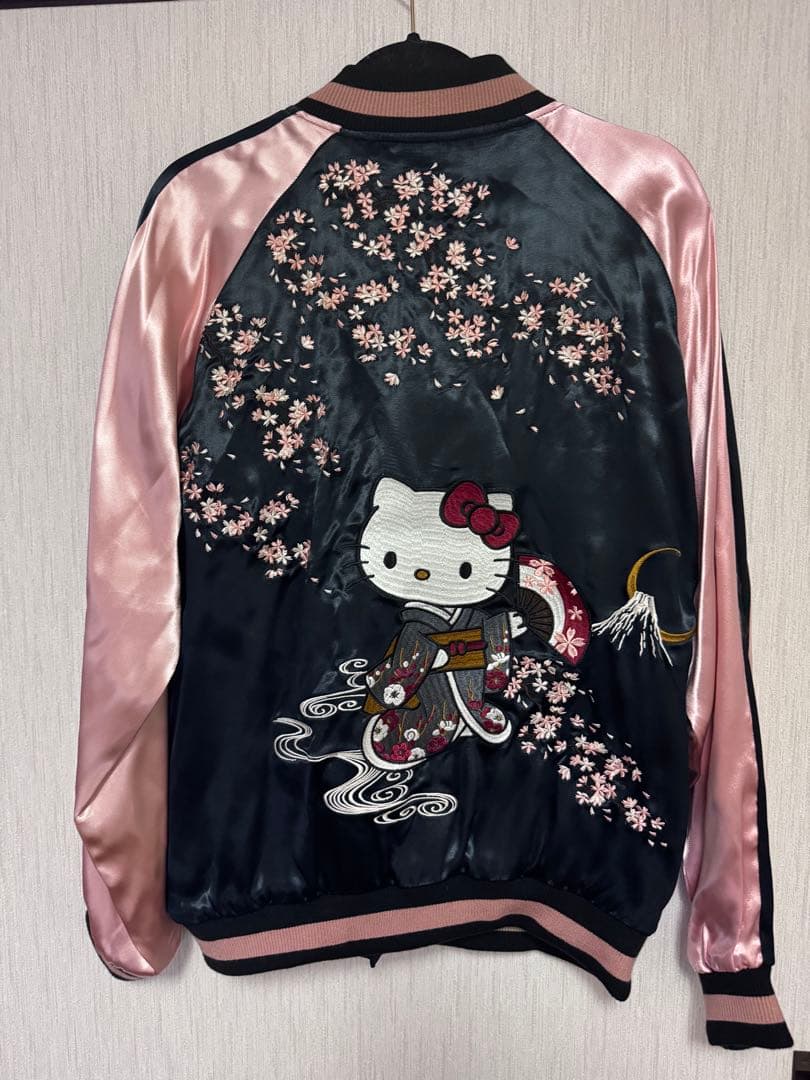 ハローキティ スカジャン 桜デザイン