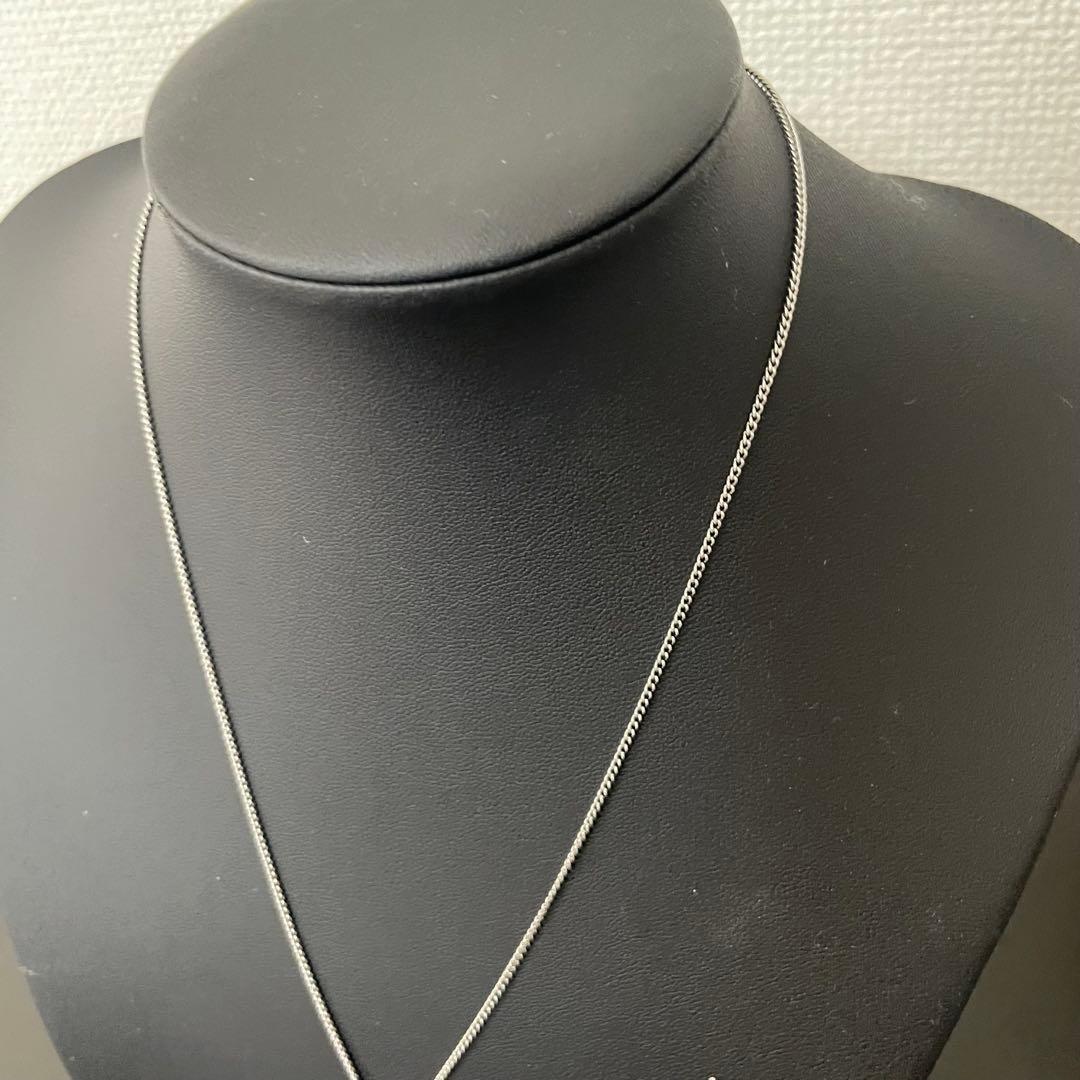 美品 CELINE ネックレス ラインストーン トリオンフ シルバー