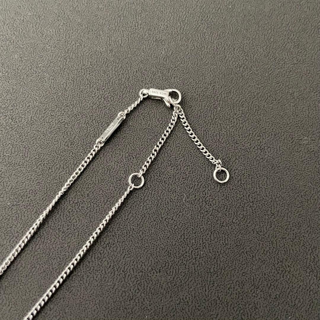 美品 CELINE ネックレス ラインストーン トリオンフ シルバー