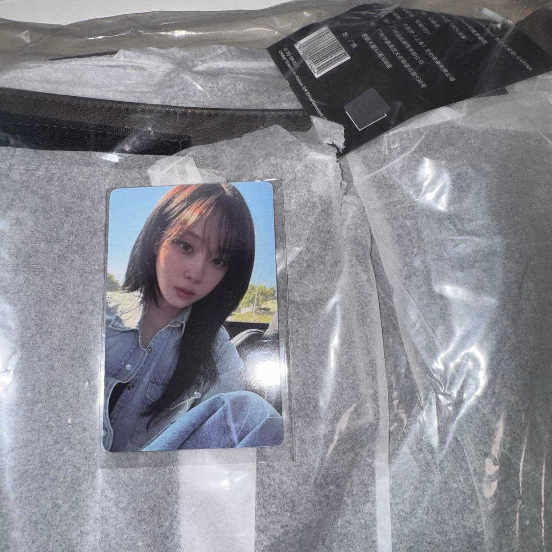 aespa smtown 中国限定　レザースカート　トレカ　セット　ウィンター