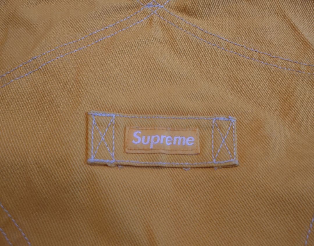 さ*る様 シュプリーム ナイキ オーバーオール L 黄