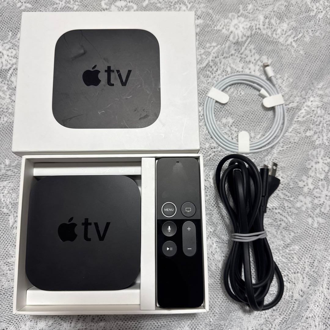 Apple TV / 本体・リモコン・ケーブル・箱