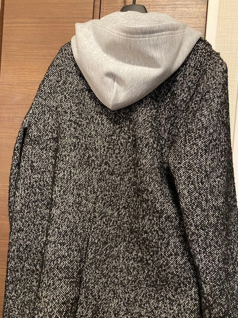 Mila Owen フードドッキングシングルブレストジャケット◇ツイード 0