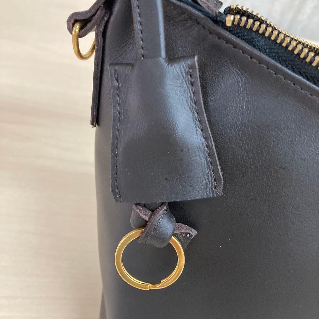 本革ハンドメイド　ショルダーバッグ　バッグチャーム　フルオーダー専用