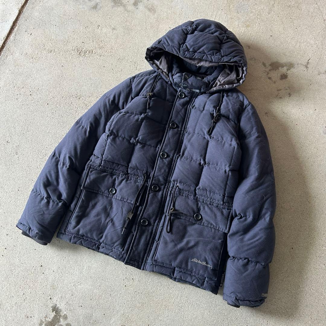 Eddie Bauer EB650 プレミアムダウンジャケット ネイビー