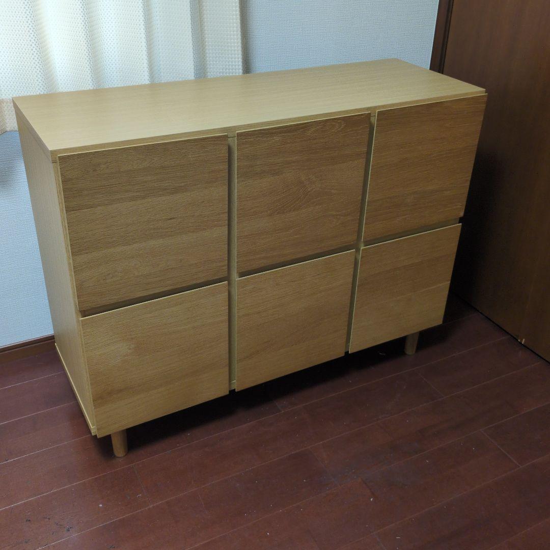 ISSEIKI CAMPUS CABINET 110 ナチュラル　サイドボード