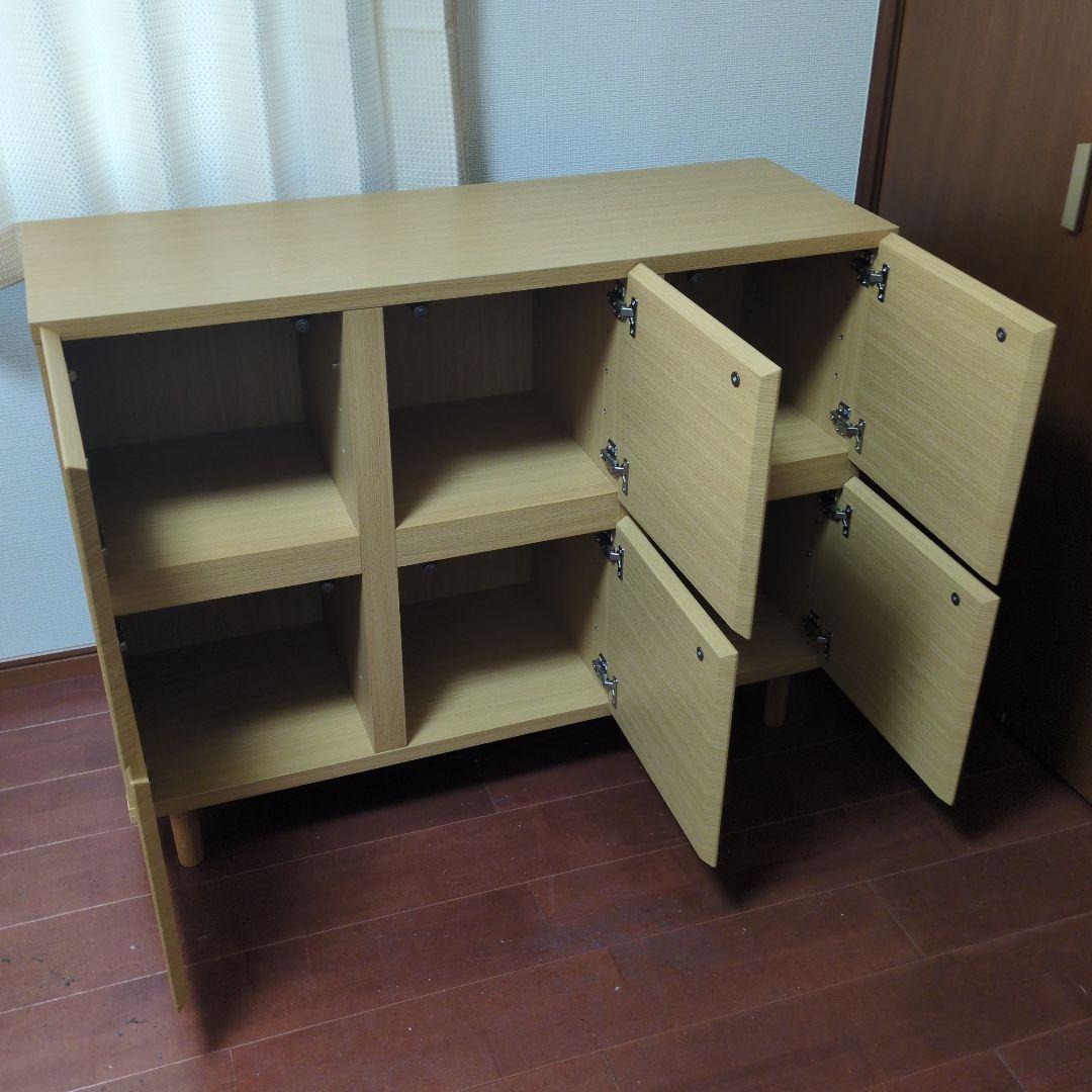 ISSEIKI CAMPUS CABINET 110 ナチュラル　サイドボード