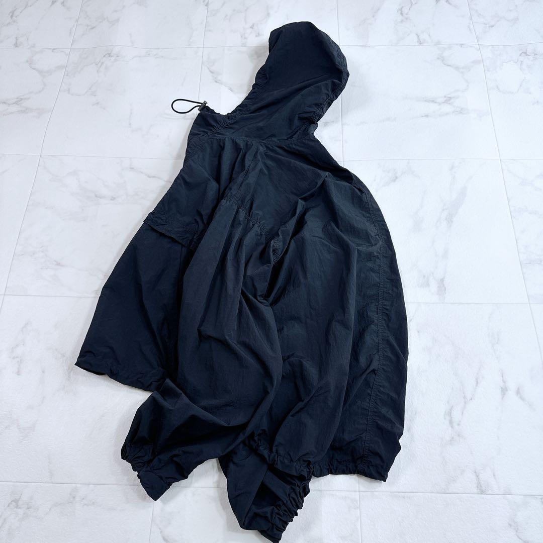 FRAMeWORK フレームワーク ナイロン　アノラックパーカー　ブラック