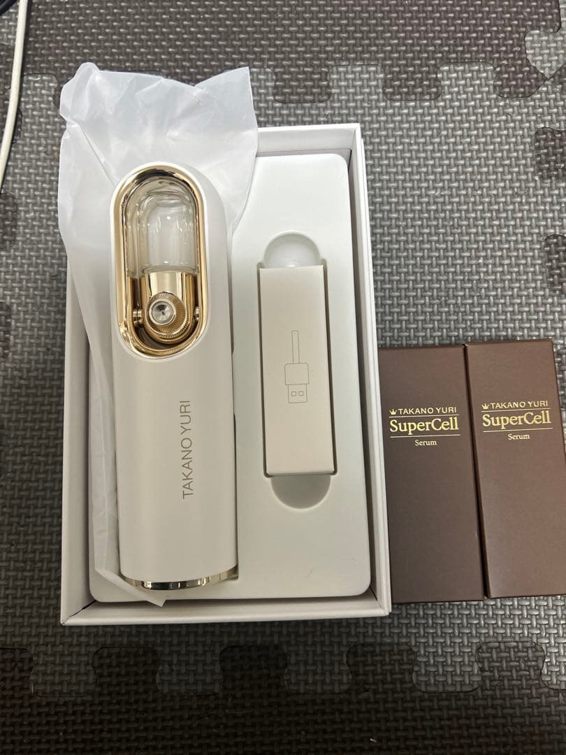 値下げ★TAKANO YURI SuperCell 美容器 セラム2本付き