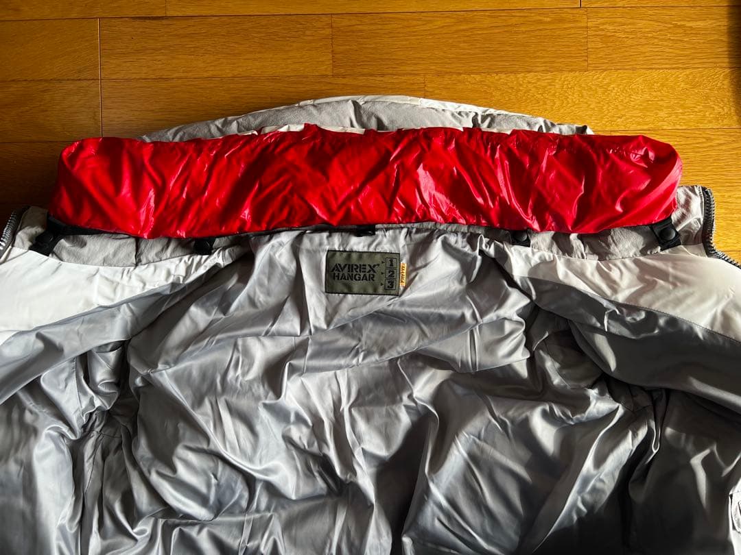 「アヴィレックス」AVIREX　アポロダウンジャケット　HANGER2