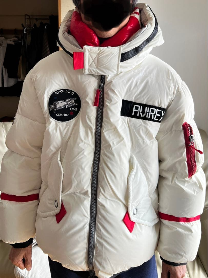 「アヴィレックス」AVIREX　アポロダウンジャケット　HANGER2