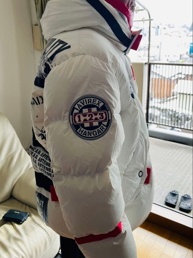 「アヴィレックス」AVIREX　アポロダウンジャケット　HANGER2