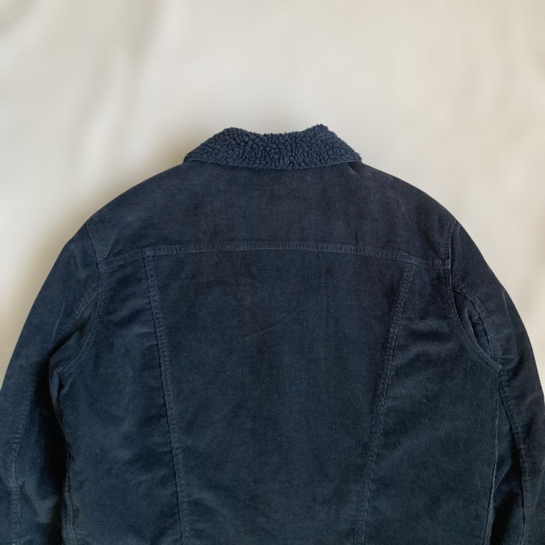 リーバイス コーデュロイ ボアジャケット ブラック ビッグE BIGE 黒