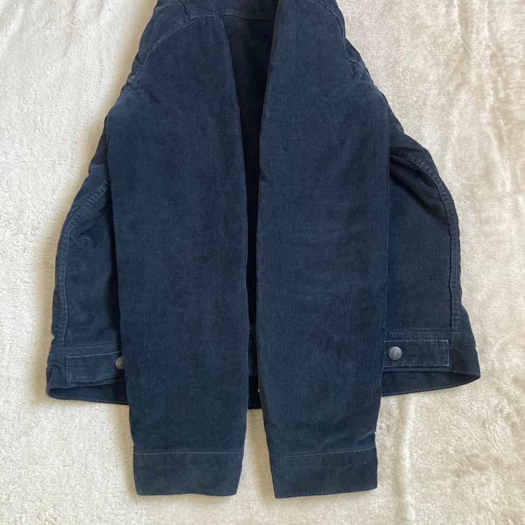 リーバイス コーデュロイ ボアジャケット ブラック ビッグE BIGE 黒