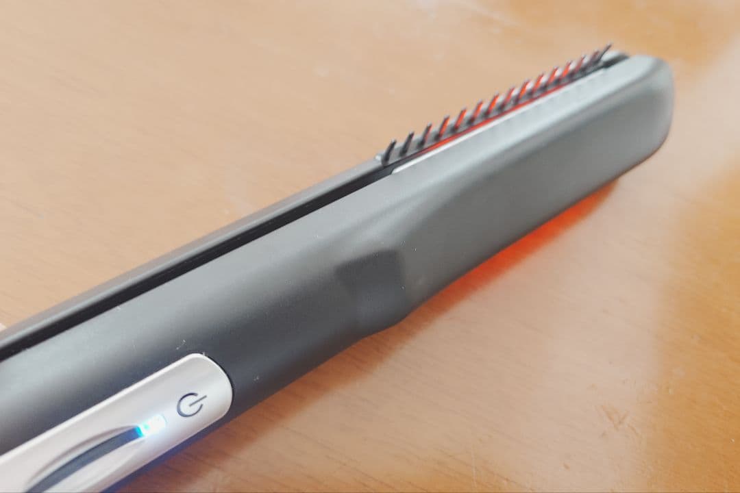 YAHAN ストレートヘアアイロン グレー 充電器付き