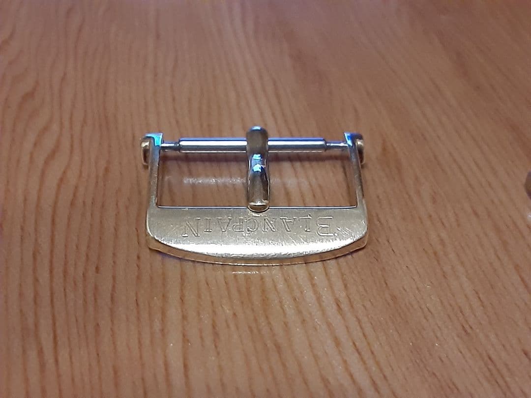 BLANCPAIN バックル(尾鍵)k18製 取り付け幅16mm