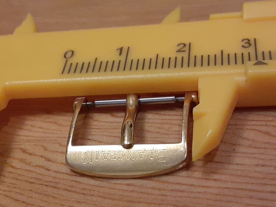 BLANCPAIN バックル(尾鍵)k18製 取り付け幅16mm