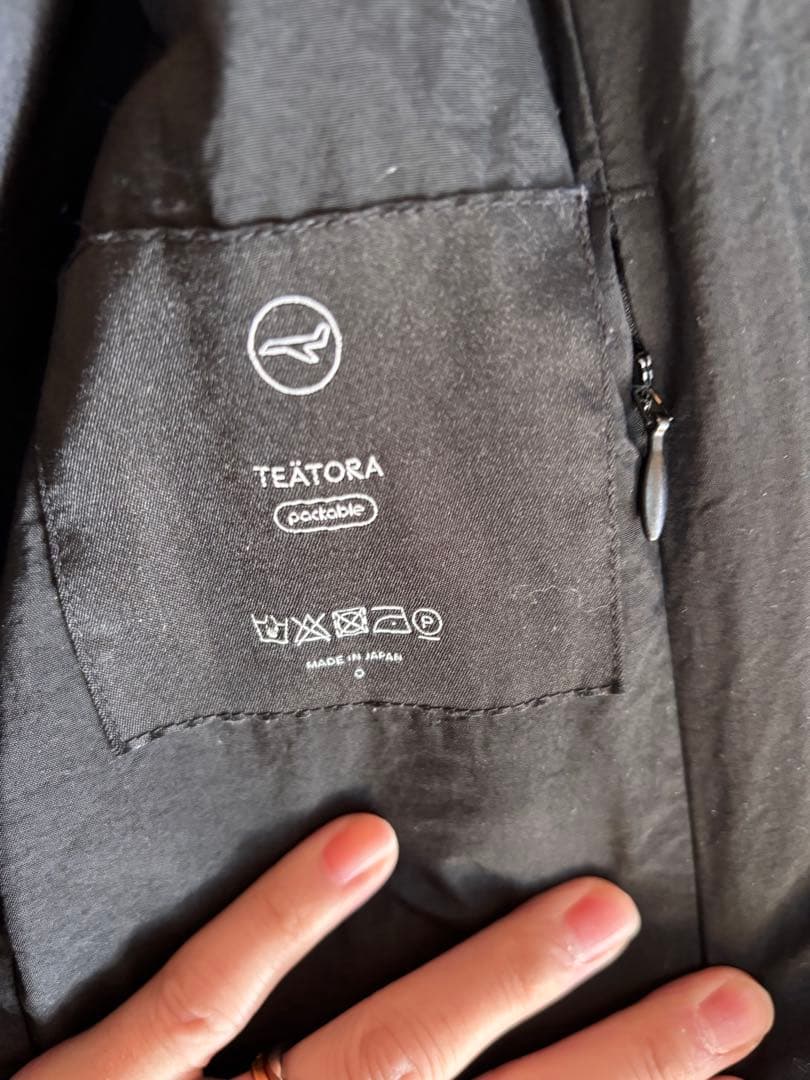 TEATORAテアトラDevice jacket PACKABLE