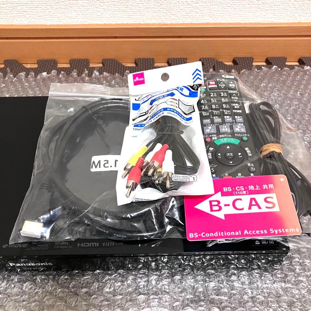 Panasonic ブルーレイディスクレコーダー　DMR-BRT220✨美品♪✨