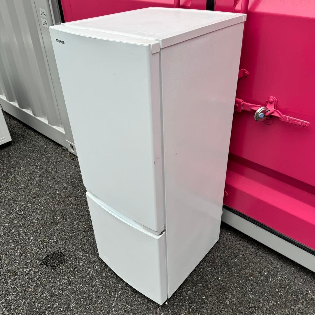 537★2023年製★東芝　冷蔵庫　ホワイト　自動霜取り