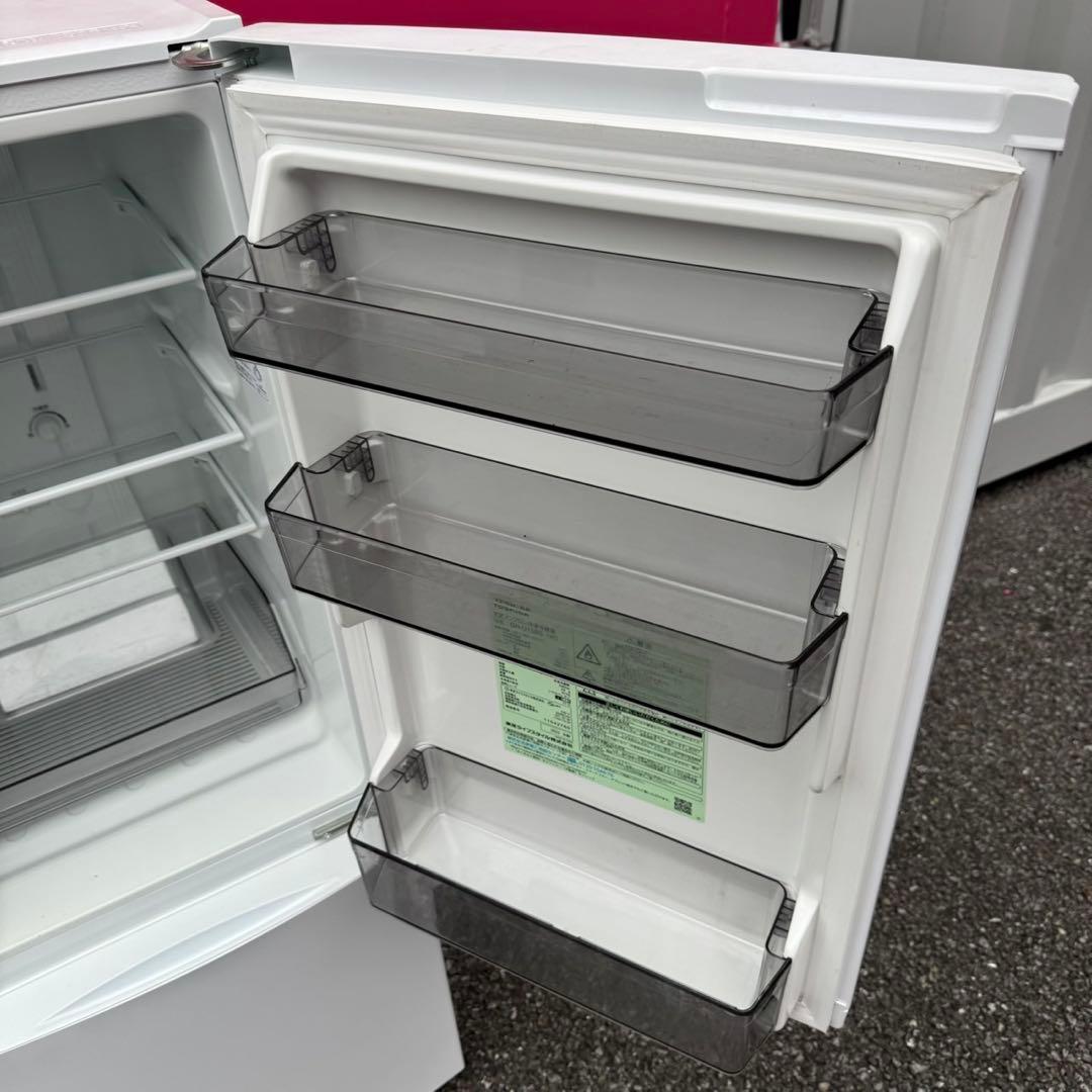 537★2023年製★東芝　冷蔵庫　ホワイト　自動霜取り
