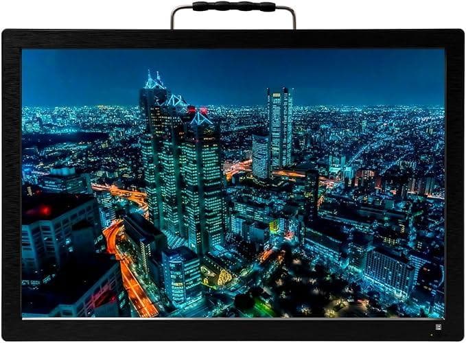 好きな場所でテレビや動画を楽しめる 録画機能付き19インチポータブルテレビ