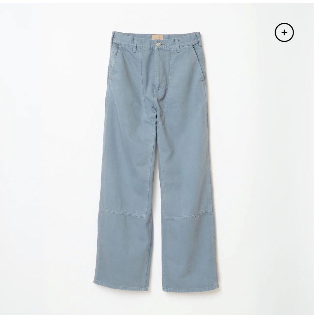 ⑨SHISHIKUI ペインターパンツ FADED BLUE 34 百々千晴